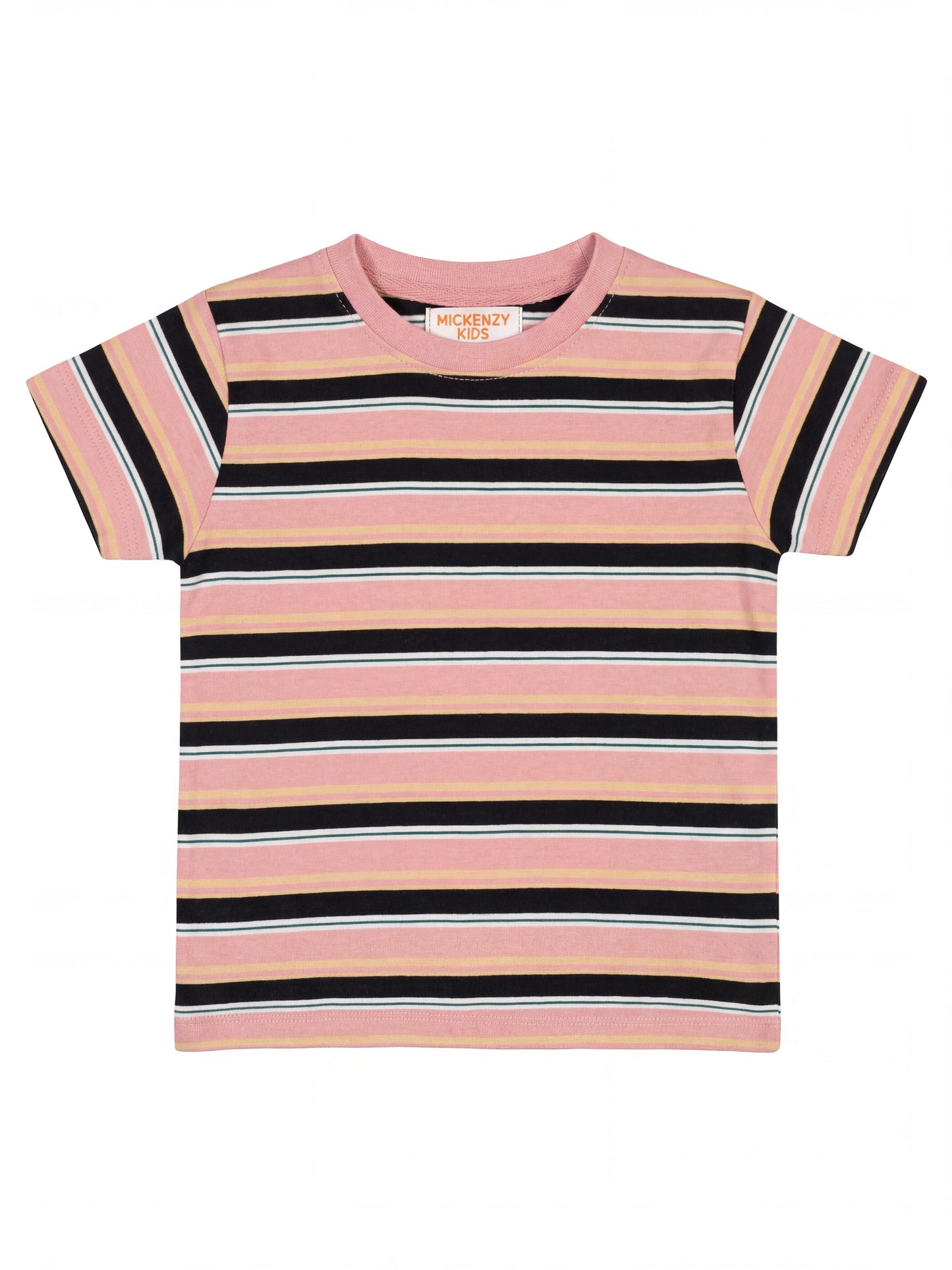 PINK HARPER STRIPE T-SHIRT