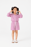 Crimson Ribbon Dress Set