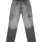 Grey Denim Co-ord Set
