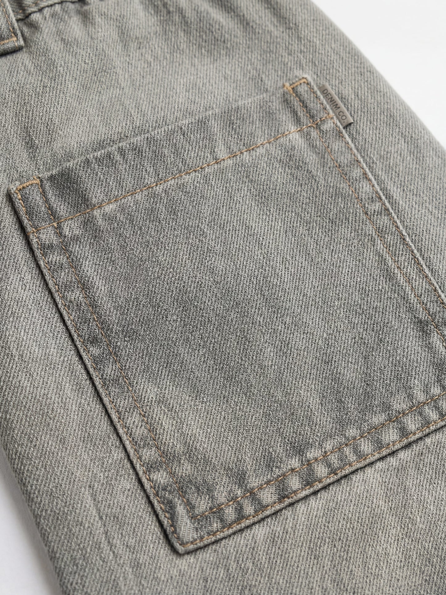Grey Denim Co-ord Set
