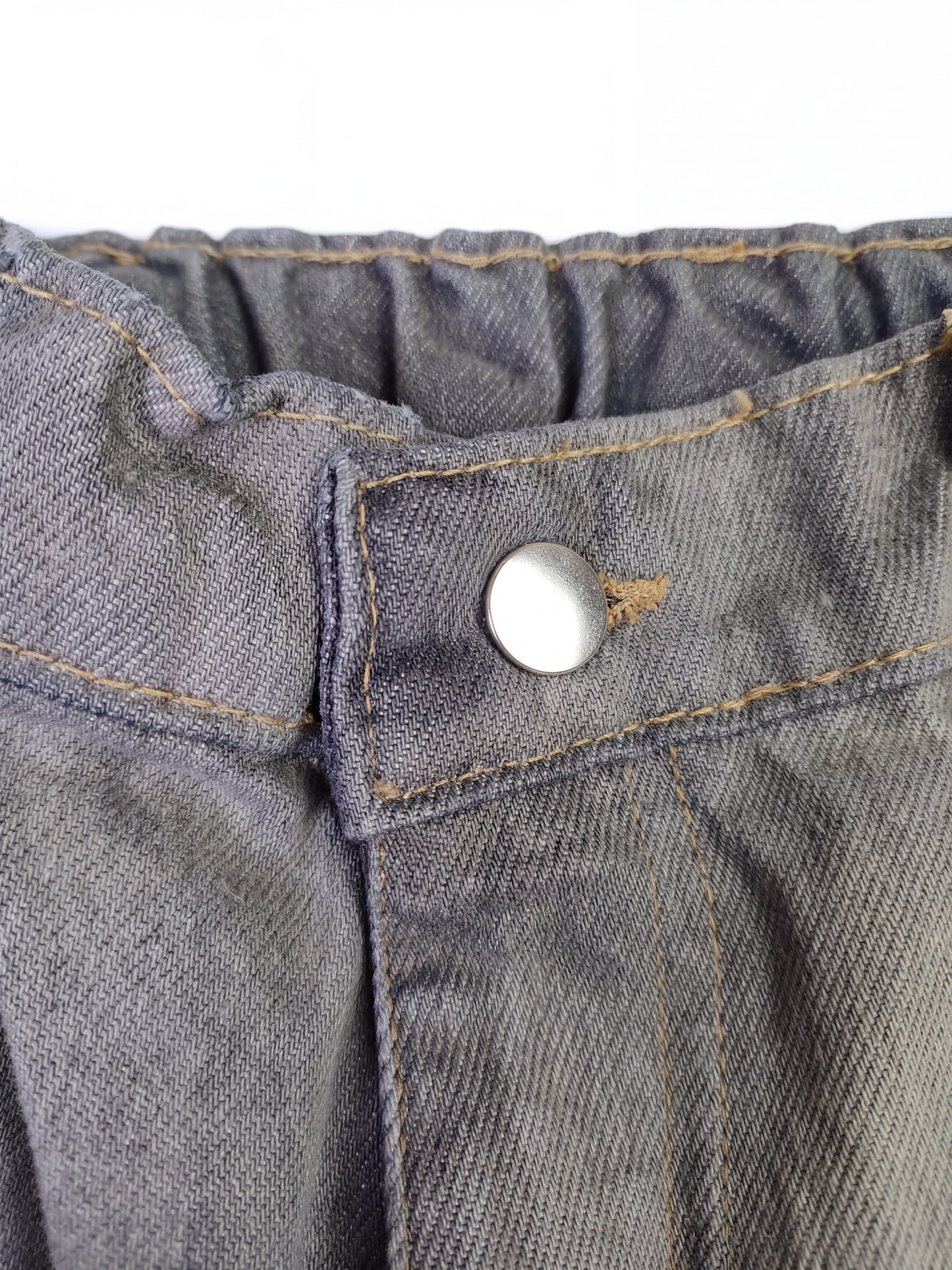 Grey Denim Co-ord Set