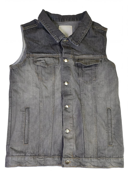 Grey Denim Co-ord Set