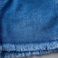 Fray Hem Denim Short