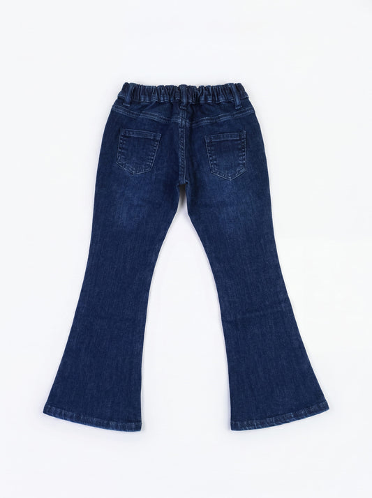 Navy Flare Jean