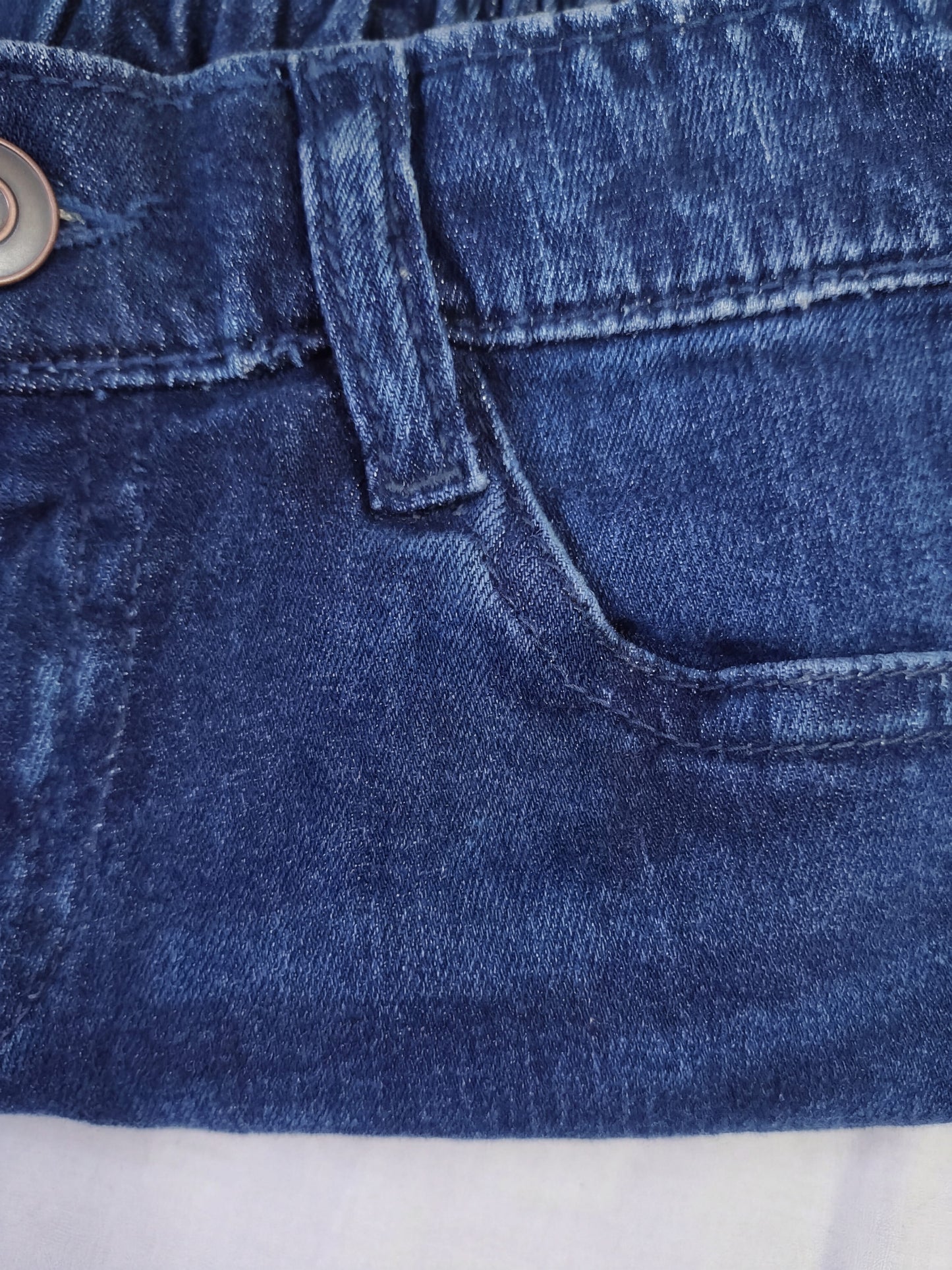 Navy Flare Jean