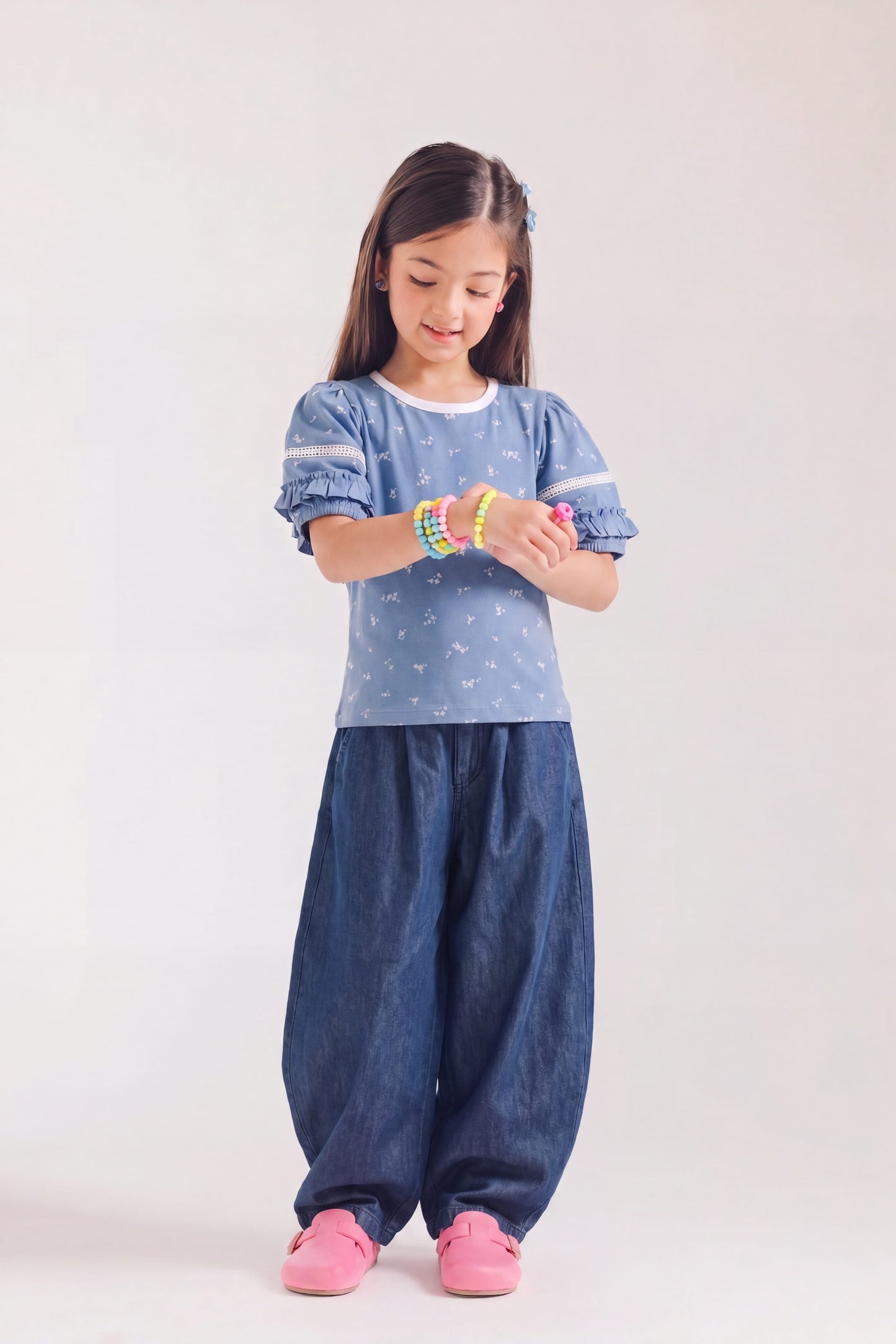 ELLA RUFFLE TEE