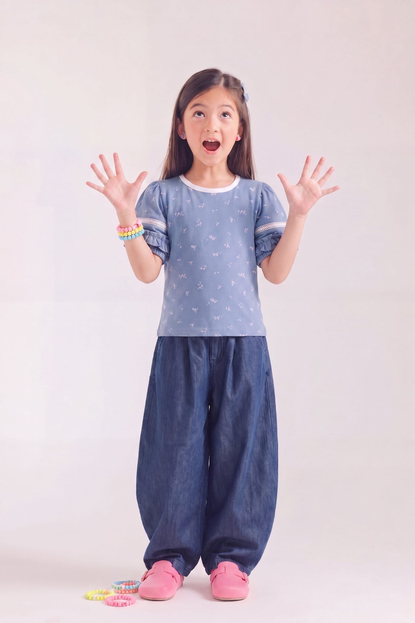 ELLA RUFFLE TEE