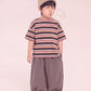 PINK HARPER STRIPE T-SHIRT