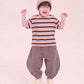PINK HARPER STRIPE T-SHIRT