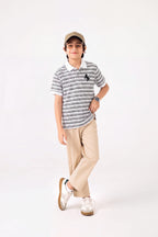 Henry Stripe Polo Shirt